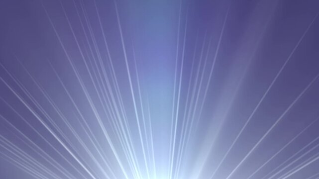 Volume light from down animation isolated on black background