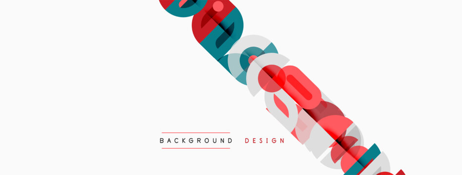 Abstract geometric lines create dynamic visual effect. Minimalist design with text elements, suitable background.