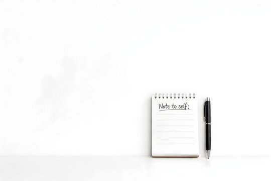 Note to Self with Pen