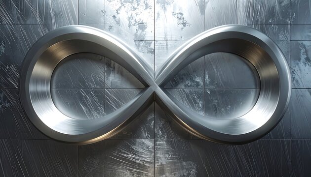Infinity Symbol on Tile.