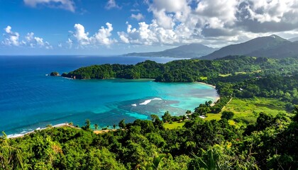Fototapeta premium Island Paradise View.