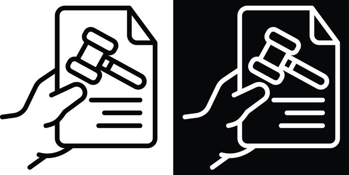 claim Two-tone version in black and white background