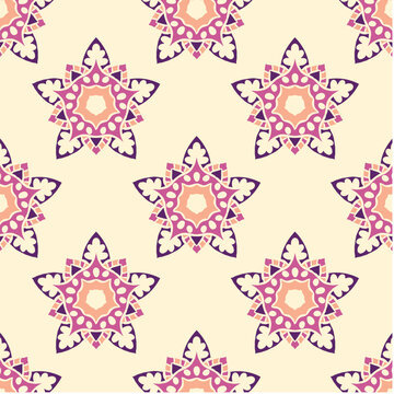 seamless pattern with floral theme