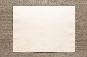 Naklejka premium Dirty old vintage paper. Copy space