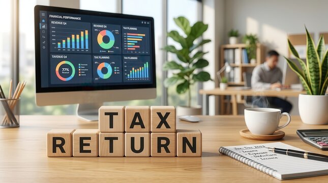 Tax return filing and income reporting for individuals and small business accounting.