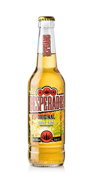 Desperados original tequila flavored beer bottle