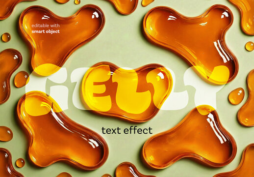 Gelly Text Effect