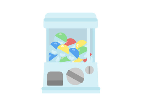 カプセルトイ ガチャガチャ イラスト