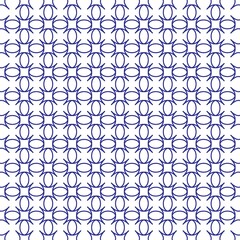 Fototapeta premium Geometric Pattern With Interconnected Oval Shapes