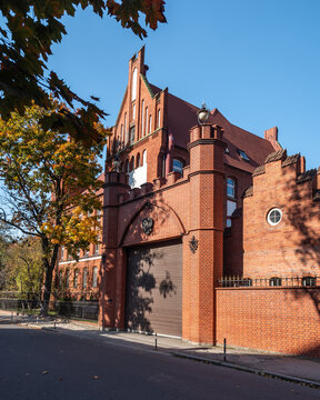 Building of Tipoltov orphanage now Central Bank of Russia. Kaliningrad, Russia