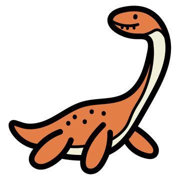 elasmosaurus illustration