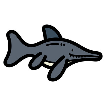ichthyosaurus illustration