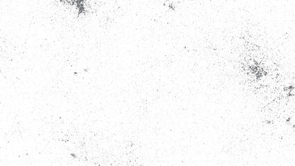 Fototapeta premium Abstract black and white grunge texture with rough distressed overlay effect on clean white background vector illustration