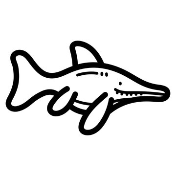 ichthyosaurus illustration
