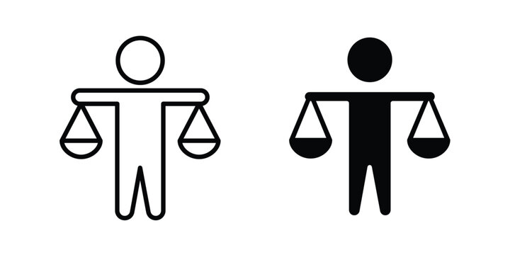 Ethics icon UI vector. Vector icon set.