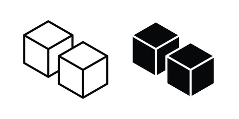 Obraz premium Ice icon UI vector. Vector icon set.