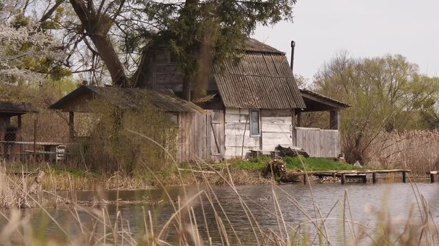 old house by the lake