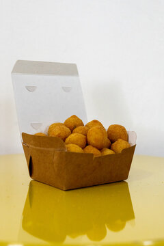 Mini bolinhas de queijo