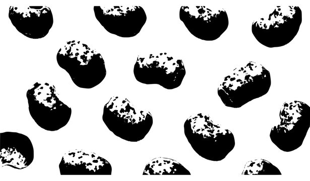 Corn puffs snack vector illustration realistic crispy food isolated