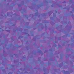 Obraz premium Abstract purple geometric pattern, a vibrant mosaic of violet and lavender triangles, modern polygonal background texture, seamless vector graphic for digital design and web backgrounds