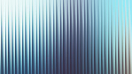 Fototapeta premium Abstract vertical ribbed gradient background with soft blue and purple hues creates a soothing and atmospheric visual texture suitable for digital design.
