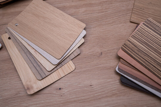 High Quality Wood Veneer and Laminate Samples Palette for Luxury Kitchen Cabinet Manufacturing