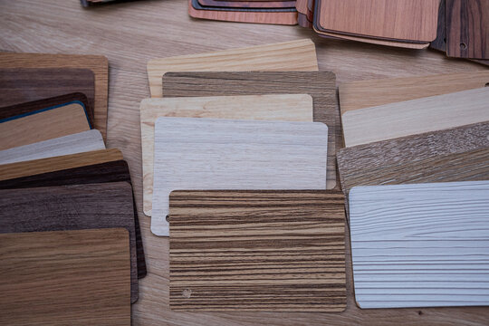 Wooden Decorative Surface Samples for House Renovation and Professional Floor Material Choice