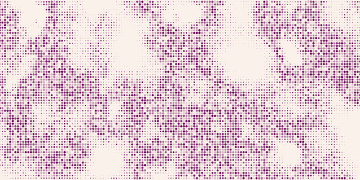 isolated background red polka dot grunge texture. Abstract small polka dot pattern. Vector