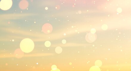 Fototapeta premium dreamy abstract background with soft bokeh light effects and pastel colors