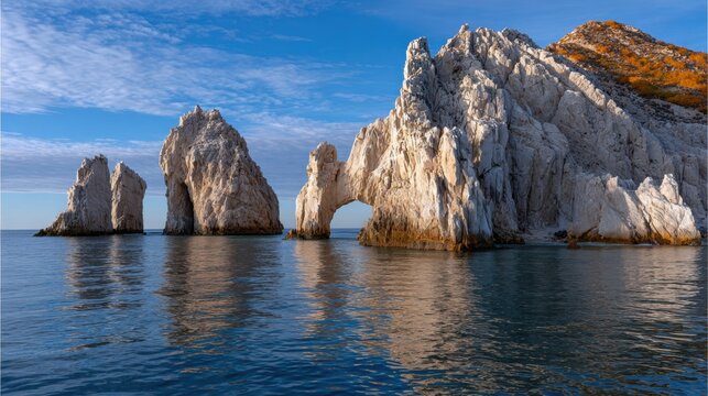 El Arco, Cabo San Lucas rock formation arch in Pacific Ocean at Land's End, Baja California Sur, Mexico