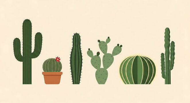 cactus vector illustration