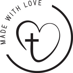 Fototapeta premium Christian SVG PNG