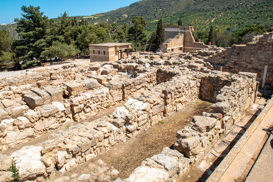 Palace of Minos Knossos (&Kappa;&nu;&omega;&sigma;&sigma;ό&sigmaf;) archaeological site Heraklion 