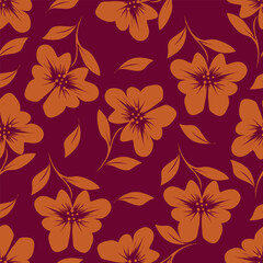 Fototapeta premium seamless floral pattern