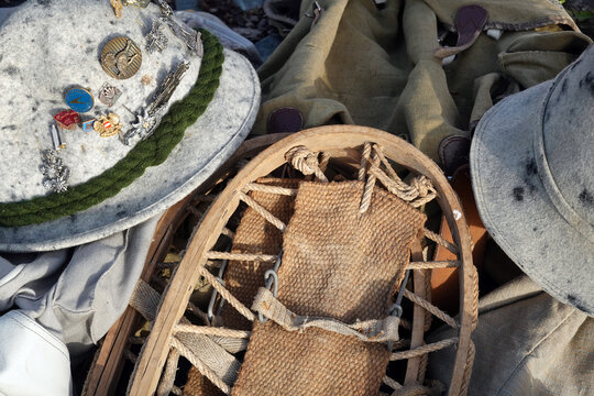 historische Bergsteigerausr&uuml;stung  - nostalgic alpinist's equipment