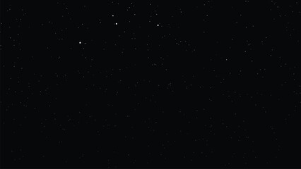 Fototapeta premium The Starry Night scene depicts a serene landscape under a celestial display