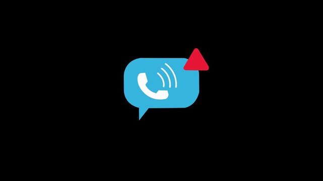 Person user receiving unknown anonymous spam scam call fraud phishing security cybersecurity technology digital information hacker warning risk threat safety crime fake news alert privacy network.4k