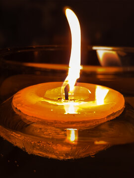 candle in the dark
