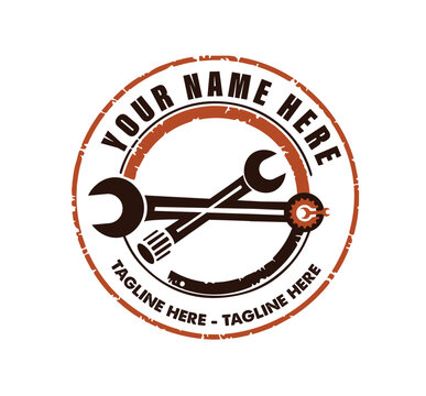 Automotive Gear Car Logo