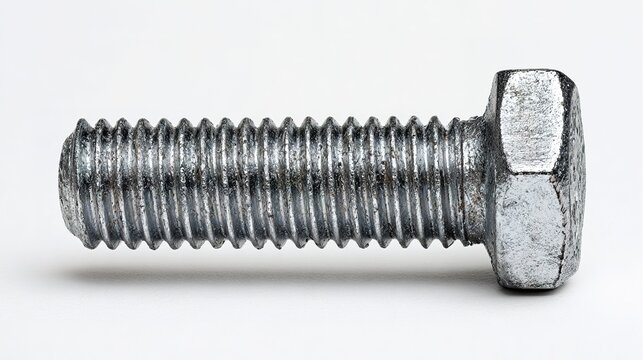 Metal Bolt Close-Up