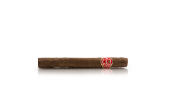 Quintero Cuban cigar on white background