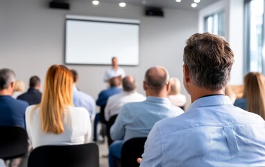 Fototapeta premium Small Group Consulting Session in Modern Conference Room Environment