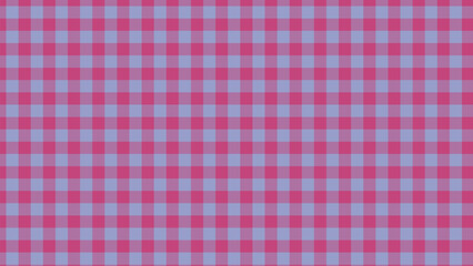 Naklejka premium A classic checkered pattern featuring vibrant magenta and soft periwinkle squares arranged in a harmonious grid