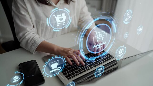 Omni-channel marketing and online shopping strategies, cross-platform customer experience, brand unification, and integrated marketing communication across digital channels. Funnel