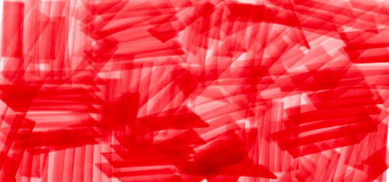 Abstract red marker strokes with dense overlapping scribble texture, creating a chaotic hand drawn background