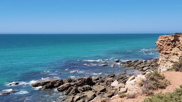Costa de la luz - conil de la frontera, cadiz, spain,