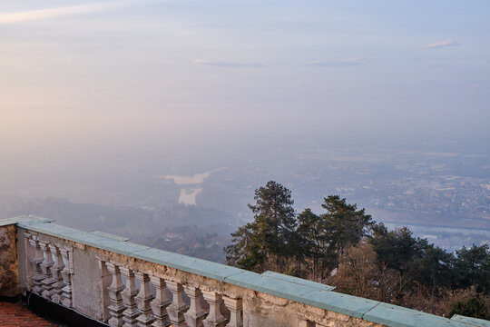 2025 Dcember Turin, Italy cityscape featuring elegant historic architecture, urban streets, and a classic European atmosphere. historic buildings, charming streets, and typical urban architecture.