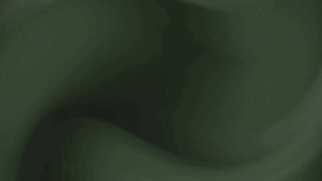 Blurred dark green swirling abstract pattern suitable for backgrounds, overlays, web designs, and print materials needing modern aesthetics.