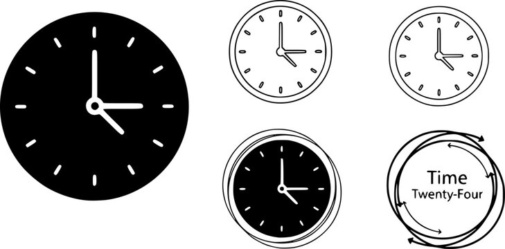 Time twenty four icon concept. Glyph and line vector illustrations on white background
vector silhouette illustration isolated on white background 