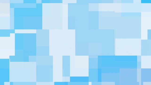 Abstract geometric pattern with light blue overlapping squares, ideal for backgrounds, packaging design, textiles, and modern branding elements.